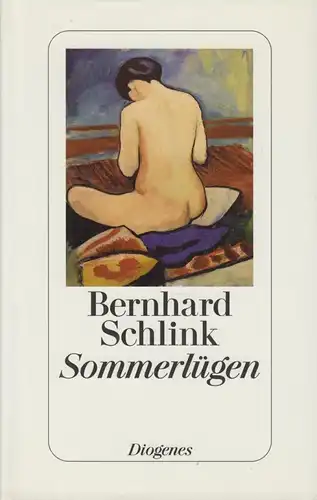 Buch: Sommerlügen, Schlink, Bernhard, 2010, Diogenes, gebraucht, sehr gut