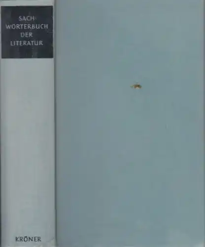 Buch: Sachwörterbuch der Literatur, Wilpert, Gero von. Kröners Taschenausg 32404