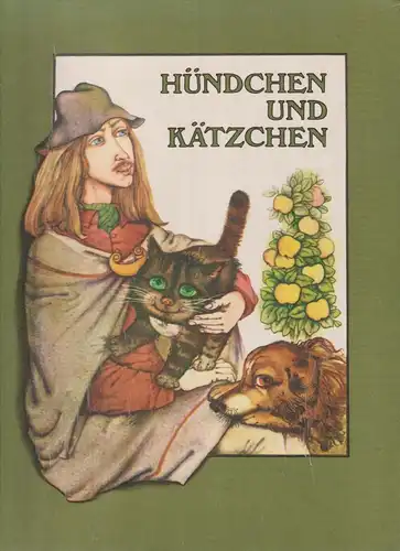 Buch: Hündchen und Kätzchen, Bauga, A. 1989, Verlag Liesma, gebraucht, gut