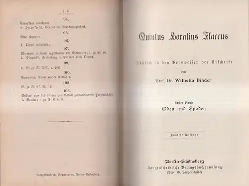 Buch: Catull, Horaz, Ausgewählte Gedichte; Oden und Epoden; Satiren und Episteln