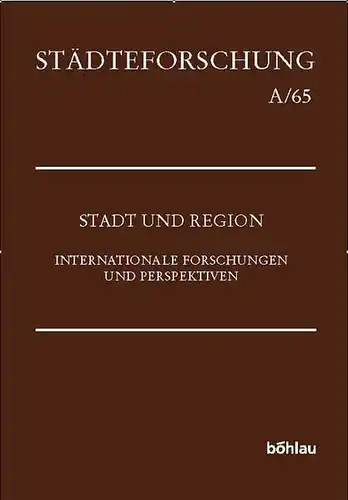 Buch: Stadt und Region, Duchhardt, Heinz, 2005, Böhlau, gebraucht, sehr gut
