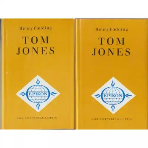 Buch: Tom Jones, Fielding, Henry. 2 Bände, Epikon, 1980, Paul List Verlag