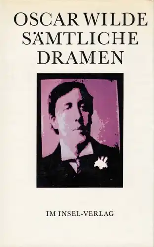 Buch: Sämtliche Dramen, Wilde, Oscar. 1975, Insel Verlag, gebraucht, gut 2538