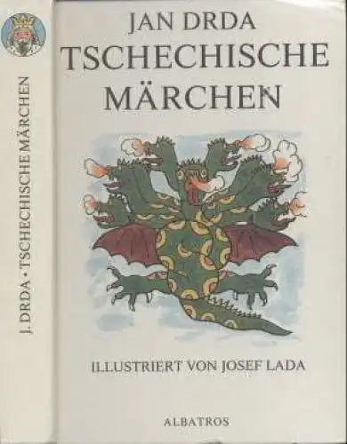 Buch: Tschechische Märchen, Drda, Jan. 1985, Albatros Verlag, gebraucht, gut