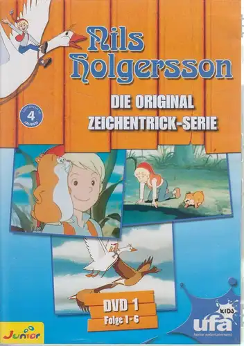 DVD: Nils Holgersson - DVD 01 (Folgen 1-6), Selma Lagerlöf, 2007, Universum Film