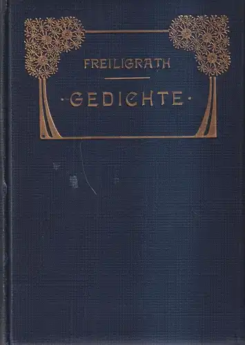 Buch: Gedichte, Ferdinand Freiligrath, Max Hesse, Zwei Teile in einem Bande