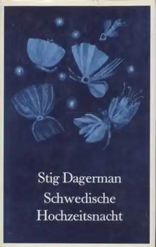 Buch: Schwedische Hochzeitsnacht, Dagerman, Stig. 1967, Verlag Volk und Welt