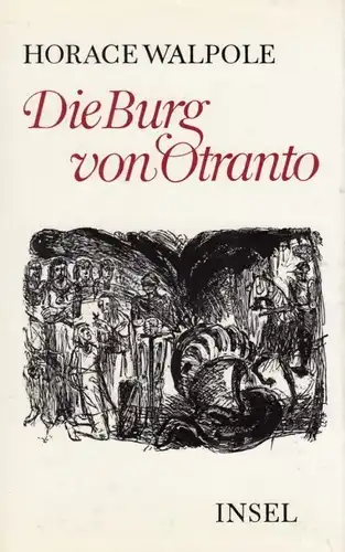 Buch: Die Burg von Otranto, Walpole, Horace. 1979, Insel Verlag, gebraucht, gut