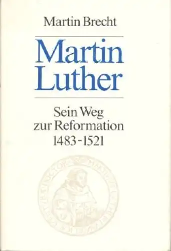 Buch: Martin Luther, Brecht, Martin. 1986, Evangelische Verlagsanstalt