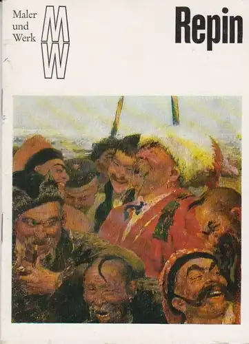 Buch: Ilja Repin, Frank, Volker. Maler und Werk, 1975, Verlag der Kunst