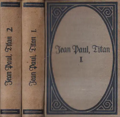 Buch: Titan und komischer Anhang zum Titan 1+2, Jean Paul, Reclam, 2 Bände