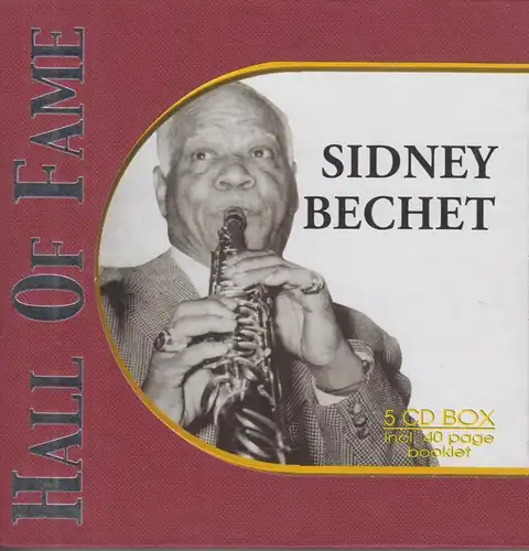 CD-Box: Sidney Bechet, Hall of Fame. 2002, 5 CDs, gebraucht, gut