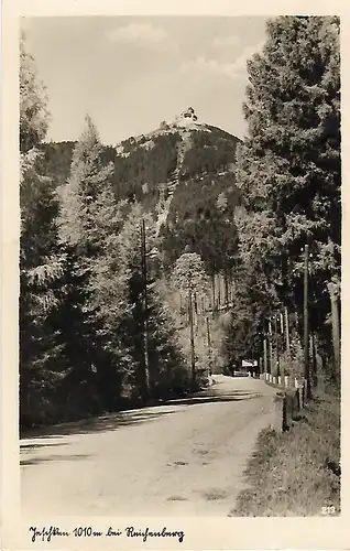 AK Jeschken 1010m bei Reichenberg. ca. 1943, Verlag M. Aurich, gebraucht, gut