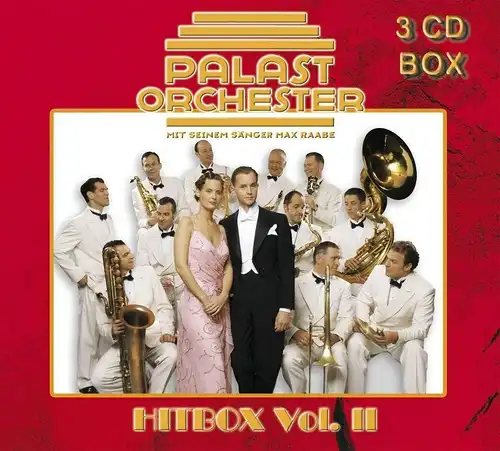 CD-Box: Max Raabe, Palast Orchester. Hitbox Vol. II. 3 CDs gebraucht, gut