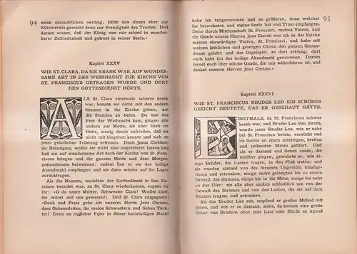 Buch: Blütenkranz des Heiligen Franciscus von Assisi, Taube, 1921, Diederichs