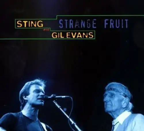 CD: Sting and Gil Evans, Strange Fruit. 1997, gebraucht, gut