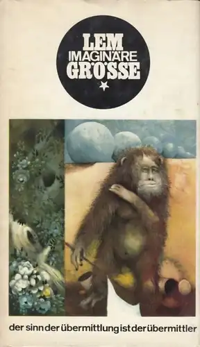 Buch: Imaginäre Größe, Lem, Stanislaw. 1976, Verlag Volk und Welt 5828