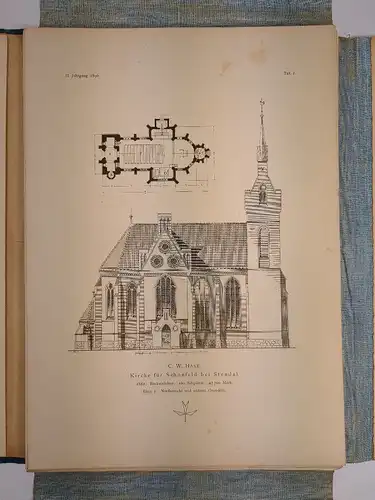 Die Architektur der Hannoverschen Schule. 2. Jahrgang. Gustav Schönermark, 1890