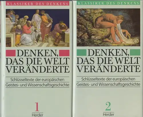 Buch: Denken, das die Welt veränderte, 2 Bände, Renner (Hg.), 1991, Herder