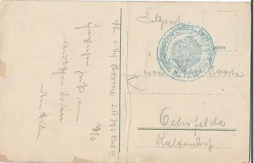 AK Metz. Deutsches Tor. ca. 1916, Postkarte. Serien Nr, ca. 1916, gebraucht, gut