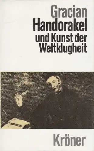 Buch: Handorakel und die Kunst der Weltklugheit, Gracian, Baltasar. 1992