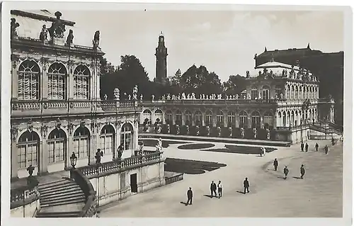 AK Dresden. Zwinger. ca. 1930, Postkarte. Serien Nr, ca. 1930, gebraucht, gut