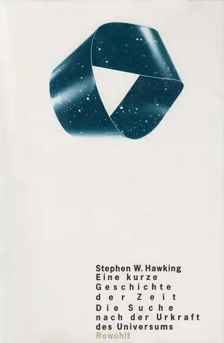 Buch: Eine kurze Geschichte der Zeit, Hawking, Stephen W. 1990, Rowohlt Verlag