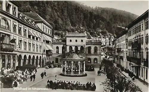 AK Wildbad im Schwarzwald. ca. 1920, Postkarte. Ca. 1920, Verlag gebr. metz