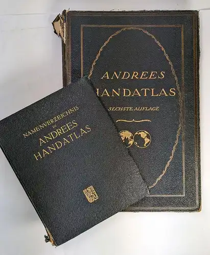 Buch: Andrees Allgemeiner Handatlas, Ambrosius, E., 1914, Velhagen & Klasing