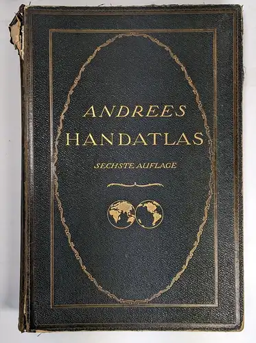 Buch: Andrees Allgemeiner Handatlas, Ambrosius, E., 1914, Velhagen & Klasing