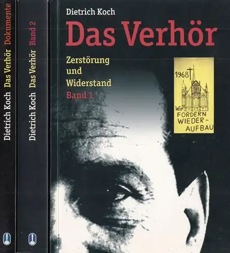 Buch: Das Verhör, Koch, Johannes von. 2 +1 Bände, 2000, Verlag Christoph Hille