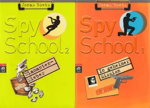 Buch: Spy School, 2 Bände, Boets, Jonas. 2012, cbj Taschenbuch Verlag