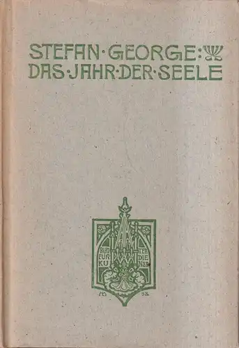 Buch: Das Jahr der Seele, George, Stefan. 1948, Helmut Küpper