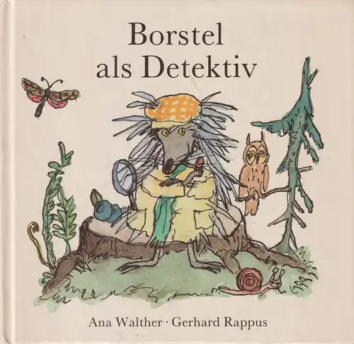 Buch: Borstel als Detektiv. Walther, Ana, 1990, Verlag Junge Welt