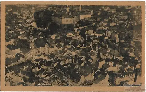 AK Altenburg i. Thür. Orig. Fliegeraufnahme. ca. 1913, Postkarte. Serien  282257