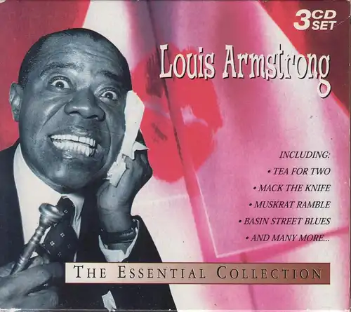 CD-Box: Louis Armstrong - Essential Collection, 3 CD Set, 1999, Cosmopolitan