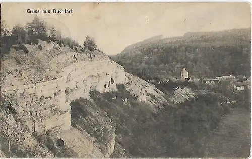 AK Gruss aus Buchfart. ca. 1915, Postkarte. Serien Nr, ca. 1915, gebraucht, gut