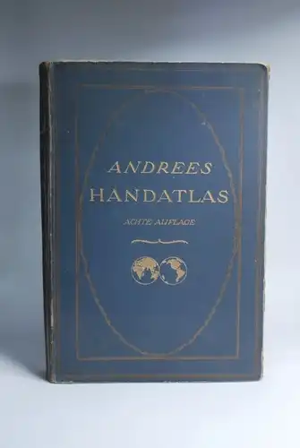 Buch: Andrees Allgemeiner Handatlas in 228 Haupt- und 198 Nebenkarten, Andree