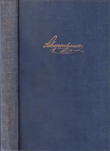Buch: Aphorismen zur Lebensweisheit, Schopenhauer, Arthur, Atlas-Verlag