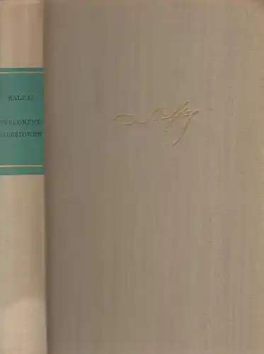 Buch: Verlorene Illusionen, Balzac, Honore de. Die menschliche Komödie, 1965