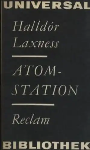 Buch: Atomstation, Laxness, Halldór. Reclams Universal-Bibliothek, 1966
