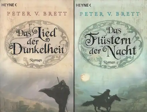 Buch: Die Dämonensaga 1+2, Brett, Peter V., Heyne Verlag, 2 Bände, 2009/10