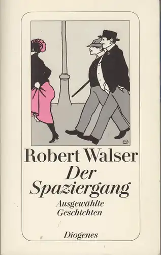 Buch: Der Spaziergang, Walser, Robert. Detebe-Klassiker, 1984, Diogenes Verlag