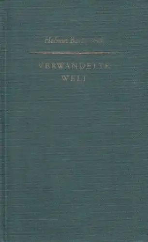 Buch: Verwandelte Welt, Bartuschek, Helmut. 1962, Union Verlag, Gedichte