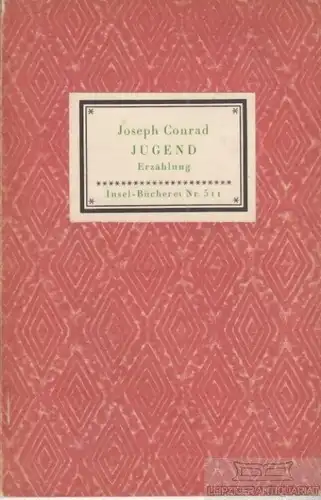 Insel-Bücherei, Jugend, Conrad, Joseph. 1947, Insel-Verlag, Erzählung