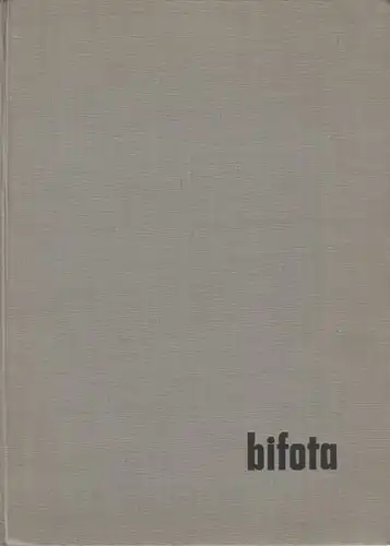 Buch: Bifota-Bilder, Marohn, Heinz / Prokop, Gert. 1958, Fotokinoverlag