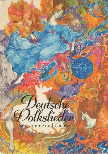 Deutsche Volkslieder für Singstimme und Gitarre, Pachnicke, Bernd. 1978
