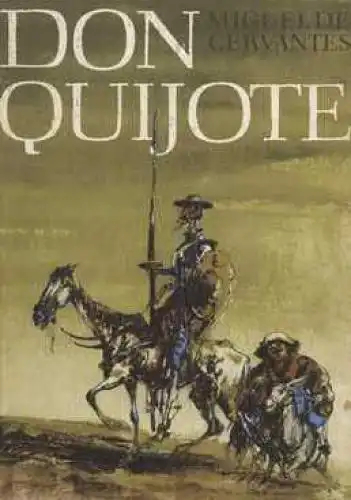 Buch: Don Quijote, Cervantes Saavedra, Miguel de. 1979, Der Kinderbuchverlag