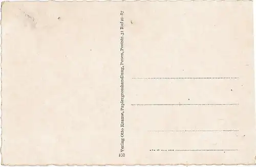 AK Posen. Wilhelmstraße. Museum. ca. 1912, Postkarte. Serien Nr, ca. 1912