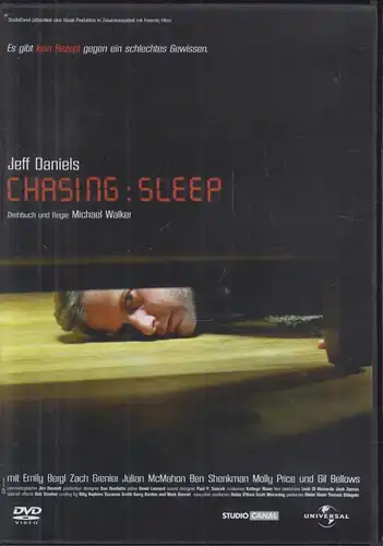 DVD: Chasing Sleep, 2006. Michael Walker, Jeff Daniels, gebraucht, gut